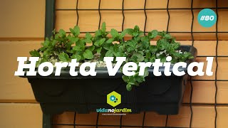 Como fazer uma horta vertical para sua casa [upl. by Adneram]