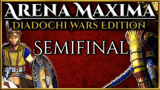 FIRST SEMIFINAL Arena Maxima Diadochi Wars Edition  Divide Et Impera  Total War Rome 2 [upl. by Xer]