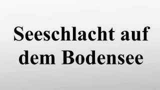 Seeschlacht auf dem Bodensee [upl. by Tteraj]