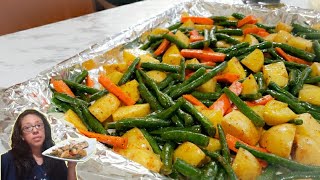 Como hacer receta de VEGETALES ROSTIZADOS PARA TUS FIESTAS facil mente Cocinando cosas diferentes [upl. by Winonah]