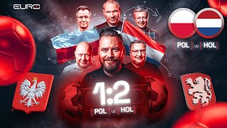 POLSKA  HOLANDIA 12 MICHNIEWICZ STANOWSKI KOWAL TWAROWSKI PEŁKA RUDZKI  STUDIO PO MECZU [upl. by Barsky]