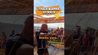 ⚡ 10000V Tough Mudder obstacle 💀 [upl. by Jedidiah]