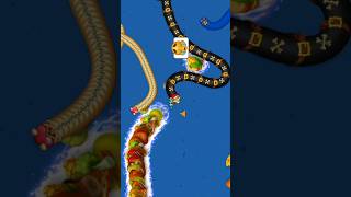 sap hi sap mare aaj  worms zone wormszone snakegame games shorts bigb69 [upl. by Assital]