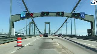 Delaware memorial bridge 2018 [upl. by Yaras447]