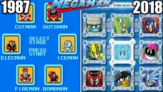 MegaMan  All Stage Select Theme  Bonuses [upl. by Meredi]