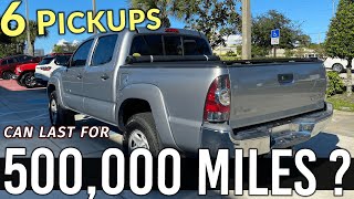 Longest Lasting Pickup Trucks On The Road with Super High Mileage [upl. by Arehc]