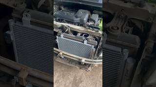 Suzuki Ritz ac compressor amp condenser replacement suzukiritz suzuki [upl. by Adoh]