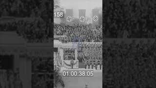 1939 German military parade in Berlin  Hitlers 50th birthday [upl. by Neliac]