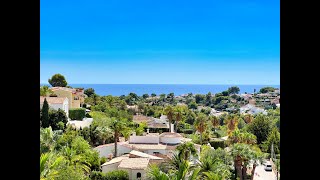 Mediterranean villa with sea views for sale in Montemar Benissa [upl. by Kehoe]