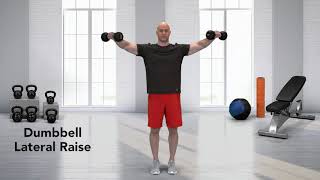 How to do a Dumbbell Lateral Raise [upl. by Diehl]