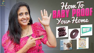 How to Baby Proof your home  Luvlap baby Proofing amp Safety  Lasya Vlogs  LasyaTalks [upl. by Berthold]