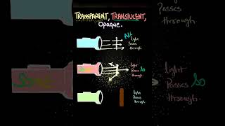 Quick Comparison Transparent vs Translucent vs Opaque  Difference Between three  Maano  Light [upl. by Enelaehs]