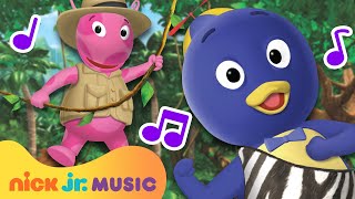 The Backyardigans Into the Thick of It w Lyrics  Preschool Sing Along  Nick Jr Music [upl. by Araf]