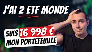 Pourquoi jai besoin dun 2e ETF Monde en Bourse  🌎 ETF MSCI WORLD [upl. by Ikcin]