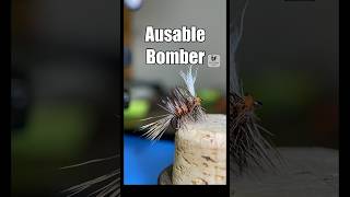 Ausable Bomber  Fly Tying Tutorial [upl. by Ettesoj]