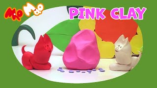 MioMao ❤️🤍 PINK CLAY 🌸💖🐾  stopmotion nostalgia miomaolalala pink [upl. by Barrie293]