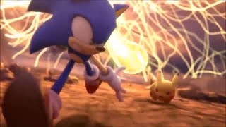 Sonic Being A Hero in Smah Bros Ultimate [upl. by Scevor]