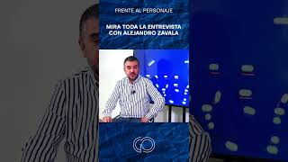 Alejandro Zavala es nuestro invitado en Frente al Personaje con Oswaldo Morocho Ampudia [upl. by Haland]