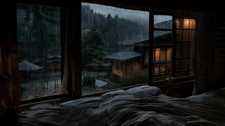 Soft Rain Sound in Cozy Bedroom  Perfect Ambience for Focus Study Relax and Sleep [upl. by Ancier454]