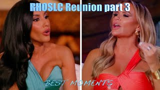 The best moments from part 3 of RHOSLC season 4 reunion [upl. by Drapehs]