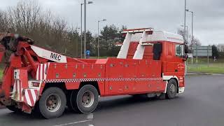 TRUCKSPOTTING A5 NESSCLIFFE 13 MARCH 2024 [upl. by Aniakudo]