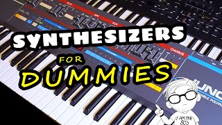 Synthesizers for Dummies  Beginners tutorial [upl. by Nyladnarb]