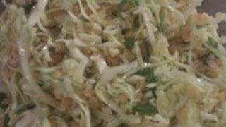 Krautsalat Rezept mit roten Linsen  Der Bio Koch 245 [upl. by Leikeze]