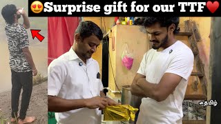 😱Surprise Shocking gift for our TTF🔥😂Sangu da unnaku  Episode  08 😳All over india Ride TTF [upl. by Eugenle925]