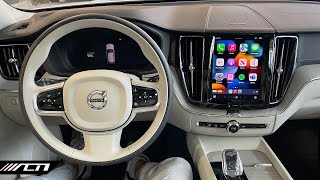 FINALLY Apple CarPlay in your Volvo XC60 S90 V90 with Google Infotainment [upl. by Oiuqise692]