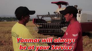 YANMAR YH700 YH850 WITH DR AGRI [upl. by Oelgnaed497]