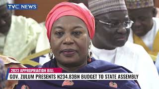 Gov Zulum Presents N2348bn 2023 Appropriation Bill to Assembly [upl. by Otreblaug]