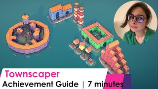 Townscaper Achievements  Tips and Tricks  tipsandtricks gameplay [upl. by Sirkin]