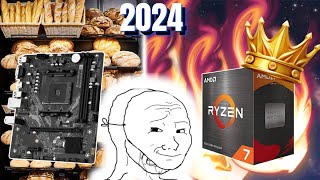 Testei o Ryzen 7 5700x em 2024 Como está o desempenho atualmente [upl. by Makell244]