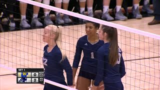 Girls High School Volleyball Champlin Park vs Wayzata Section volleyball [upl. by Beauregard]