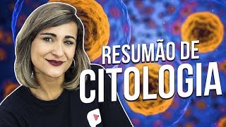 RESUMO DE BIOLOGIA CITOLOGIA  Profª Zazá [upl. by Ayisan]