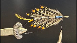 Live fly tying tying the Evening Star classic salmon fly from Traherne with Jonas Andersson part 1 [upl. by Fagin]