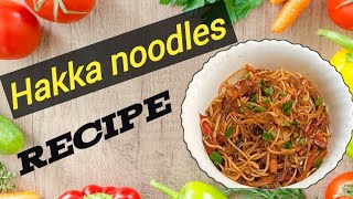 Hakka noodles recipe  Veg hakka noodles recipe  Vasudhas kitchen [upl. by Blossom]