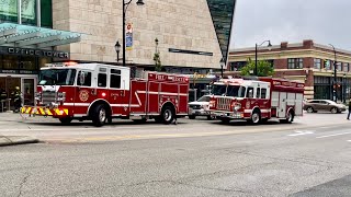 July 31 2024  Anvil Centre Office Towers Evacuated due to False Fire Alarm  New Westminster BC [upl. by Emyaj238]