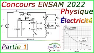 Concours ENSAM 2022  Concours ENSAM Physique  Préparation Concours ENSAM  Partie 1 [upl. by Faletti697]