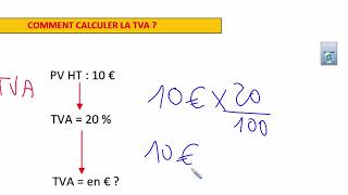 comment calculer la TVA [upl. by Ewen326]