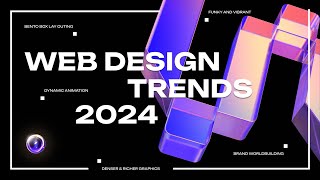 Web Design Trends 2024 [upl. by Mihsah]