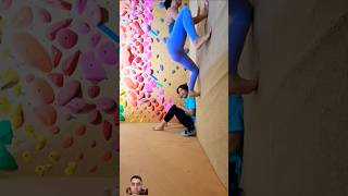 😱😨 climbing bouldering rockclimbing sports climb trending funny [upl. by Eutnoj103]