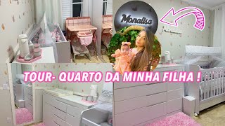 QUARTO DA MINHA BEBÊ MONALISA TEMA BORBOLETAS TOUR COMPLETO E DETALHADO DO QUARTO DA MINHA FILHA 💖 [upl. by Aryek]