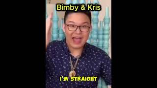 Bimby amp Kris  Confidently STRAIGHT bimbyaquino krisaquino straighttalk genderreveal [upl. by Relyhcs467]