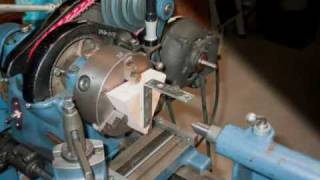 Lathe Tailstock Alignment Setup [upl. by Bertle]