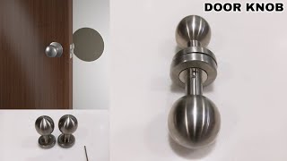 Door Knob  TONEX Stainless Steel  Interior Passage Door Knob  Stainless Steel Two Sides Round [upl. by Wait]