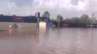 Oxley Floods  Ipswich Motorway  Wednesday 120111 [upl. by Albur]