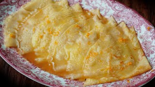 LOS CREPS MĂS FAMOSOS DEL MUNDO  CrĂŞpes Suzette [upl. by Nettirb669]