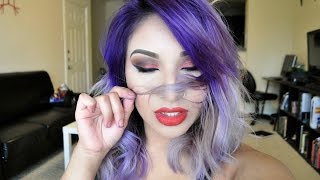 LavenderPurple Ombre Hair Tutorial [upl. by Niram]