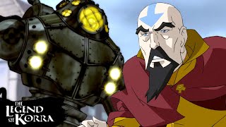 Team Avatar Rescues Tenzin from the Equalists  Full Scene  The Legend of Korra [upl. by Aitat]